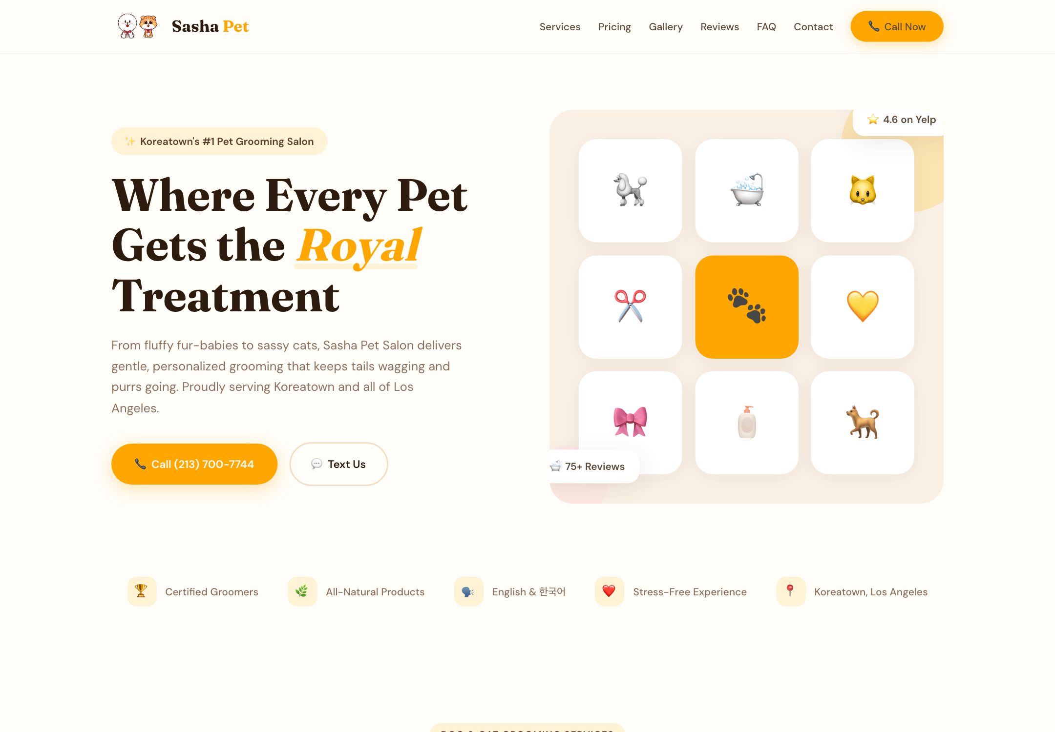 Sasha Pet Salon